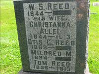 Reed, Otis C., Mildred M. and Tom